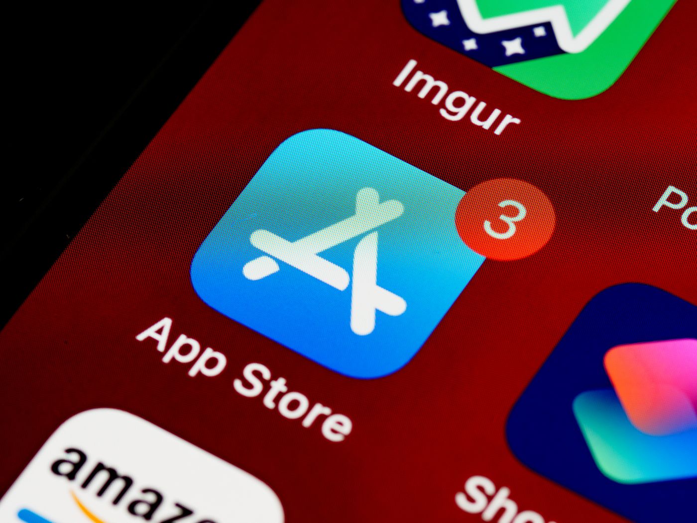 手機屏幕上嘅 App Store 圖示